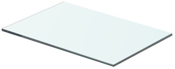 Átlátszó üvegpolc 40x20 cm