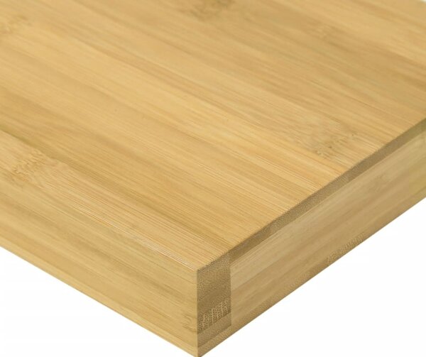 Bambusz fali polc 60x20x4 cm