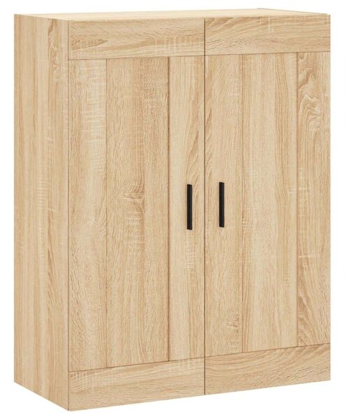 2 db Sonoma Tölgy Fa Fali Szekrény - 69,5x34x90 cm