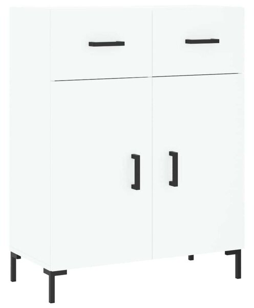 VidaXL Fehér Fa Magasszekrény - 69,5x34x180 cm