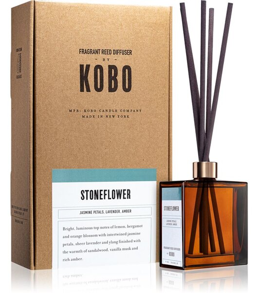 KOBO Woodblock Stoneflower aroma diffúzor töltelékkel 266 ml