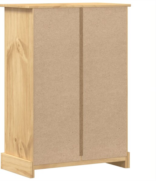 Corona tömör fenyőfa komód 80 x 43 x 114 cm