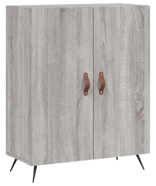 Szürke sonoma szerelt fa magasszekrény 69,5 x 34 x 180 cm