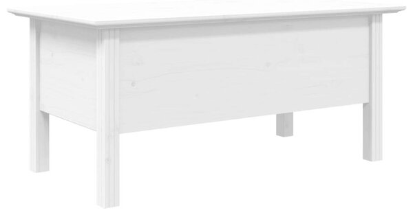 Bodo Dohányzóasztal - Fenyőfa - Fehér - 100x55x45 cm
