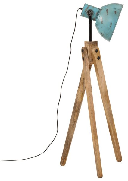 Kopott kék állólámpa 25 W 45x45x120 cm E27