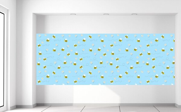 Gario Fotótapéta Repülo méhecskék Anyag: Öntapadó, Méret: 268 x 100 cm