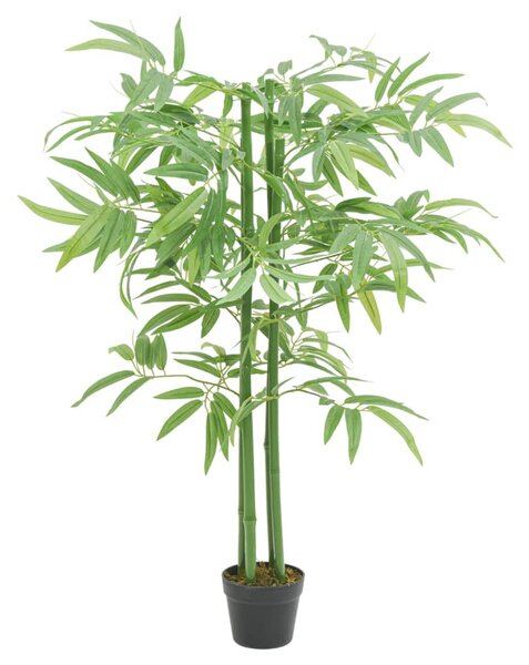 Zöld mű bambuszfa 384 levéllel 120 cm