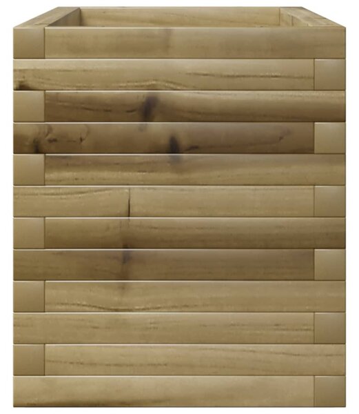 Impregnált fenyőfa kerti virágláda 110 x 40 x 49,5 cm