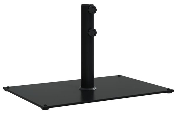 Téglalap alakú napernyőtalp Ø32/38/48 mm-es rúdhoz 15 kg