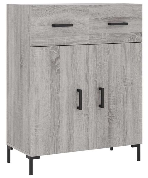 VidaXL szürke sonoma szerelt fa magasszekrény 69,5 x 34 x 180 cm