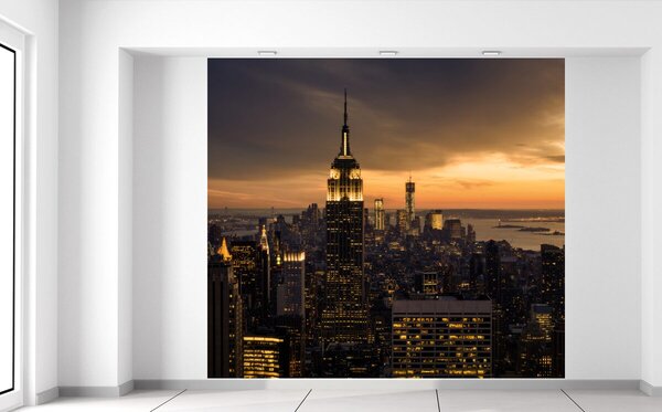Fotótapéta New York naplementekor