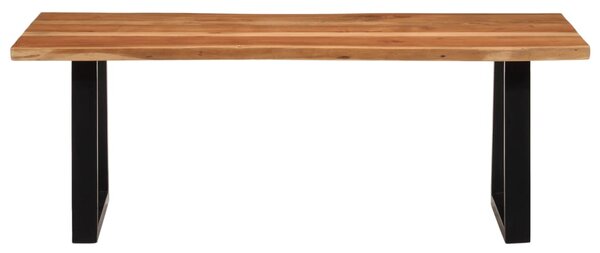 Tömör akácfa dohányzóasztal 110 x 55 x 40 cm