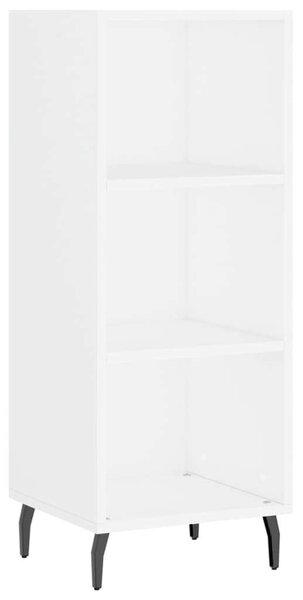 VidaXL Fehér Fa Magasszekrény - 34,5x34x180 cm