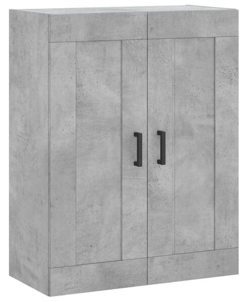 VidaXL betonszürke szerelt fa magasszekrény 69,5 x 34 x 180 cm