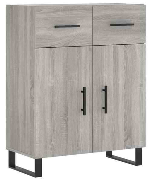 VidaXL szürke sonoma szerelt fa magasszekrény 69,5 x 34 x 180 cm