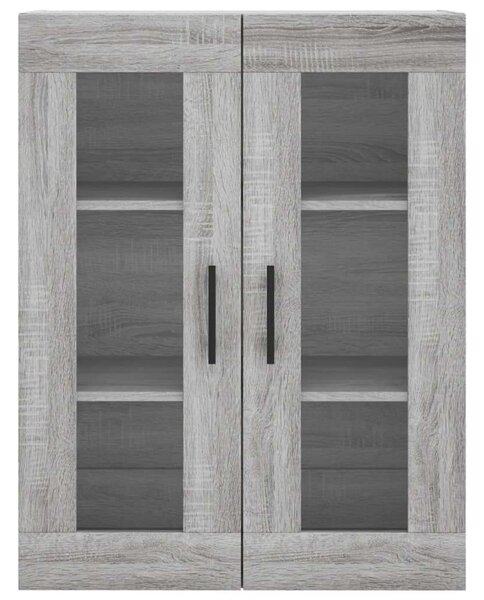 VidaXL szürke sonoma szerelt fa magasszekrény 69,5 x 34 x 180 cm