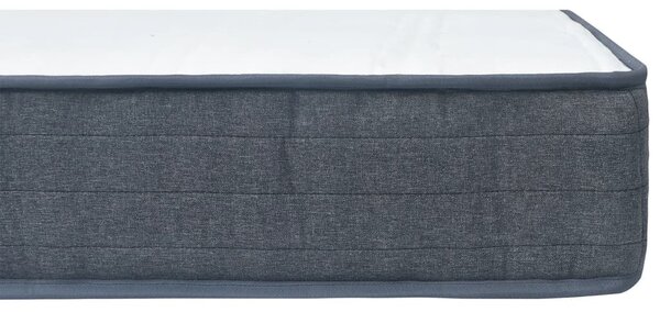 Szövet rugós matrac 160 x 80 x 20 cm közepesen puha