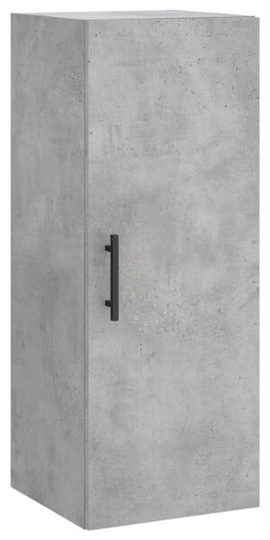 VidaXL betonszürke szerelt fa magasszekrény 34,5x34x180 cm