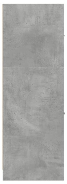 Betonszürke szerelt fa patikaszekrény 40 x 41 x 118 cm