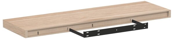 4 db szerelt fa függőpolc 80 x 23,5 x 4 cm