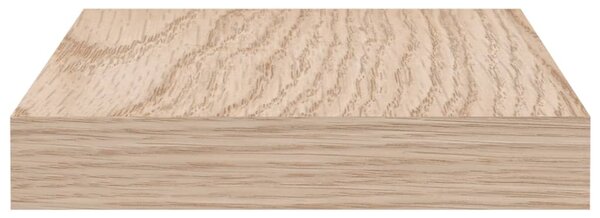 4 db szerelt fa függőpolc 50 x 23,5 x 4 cm