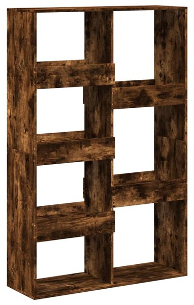 Füstös tölgy színű szerelt fa térelválasztó 100 x 33 x 155,5 cm