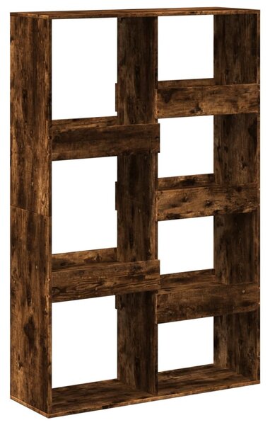 Füstös tölgy színű szerelt fa térelválasztó 100 x 33 x 155,5 cm