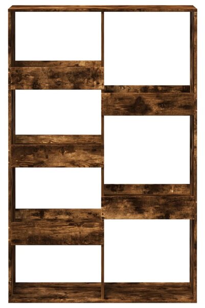 Füstös tölgy színű szerelt fa térelválasztó 100 x 33 x 155,5 cm