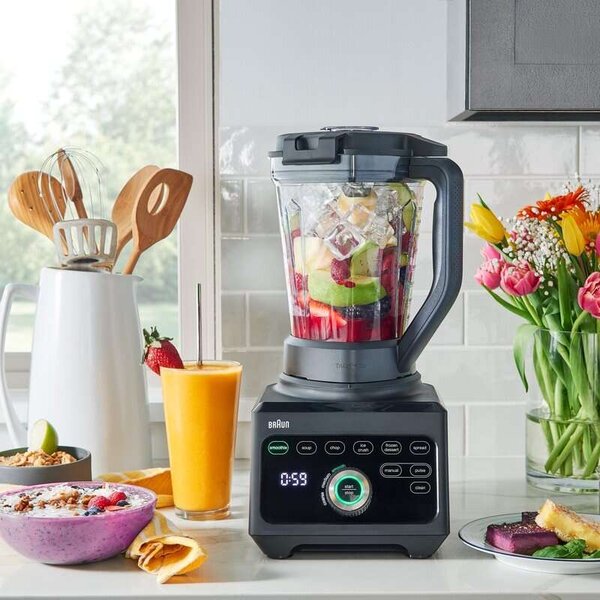 Braun 0X22311084 JB9040BK PowerBlend 9 1600 W, max. 3 l Fekete turmixgép