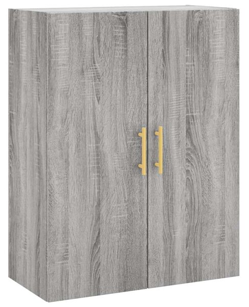 VidaXL szürke sonoma szerelt fa magasszekrény 69,5 x 34 x 180 cm