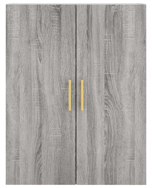 VidaXL szürke sonoma szerelt fa magasszekrény 69,5 x 34 x 180 cm