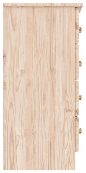 VidaXL ALTA Fenyőfa Komód - 5 Fiók - 77x35x73 cm