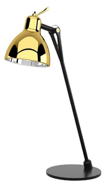 Rotaliana - Luxy Glam T0 Asztali Lámpa Black/Gold Semi Transparent - Lampemesteren