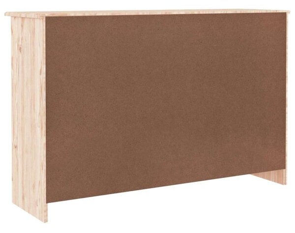 VidaXL ALTA Fenyőfa Komód - 7 Fiók - 112x35x73 cm