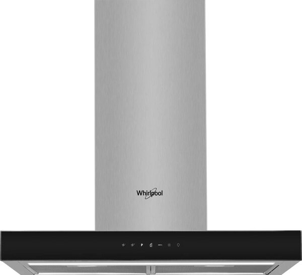 Whirlpool WHBS 62F LT K/1 Páraelszívó, 390 m3/óra, 7 sebességfokozat, CookSense, A energiaosztály, Ezüst