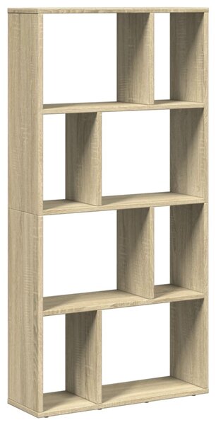 Sonoma tölgy színű szerelt fa könyvespolc 60 x 20 x 120,5 cm