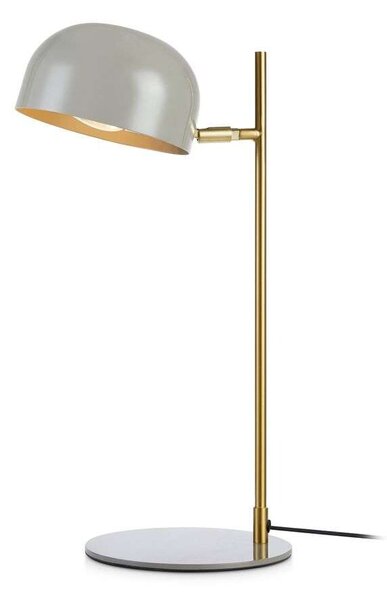 Markslöjd - Pose Bordlampe Grey/Brushed BrassMarkslöjd - Lampemesteren