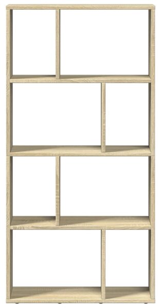 Sonoma tölgy színű szerelt fa könyvespolc 60 x 20 x 120,5 cm