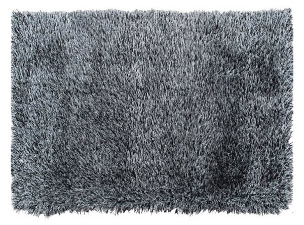 VILAN fekete polyester szőnyeg 80x150cm