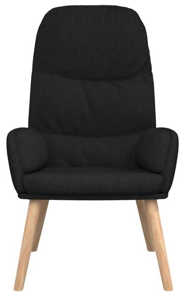 VidaXL Fekete Szövet Pihenőfotel - Modern Design