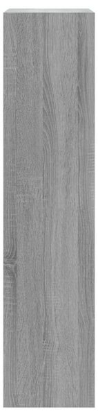 Cipősszekrény - Sonoma Szürke - 3 Fiókos - 63x24x103 cm
