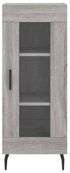 VIDAXL Sonoma Szürke Magas Szekrény - 34,5x34x180 cm
