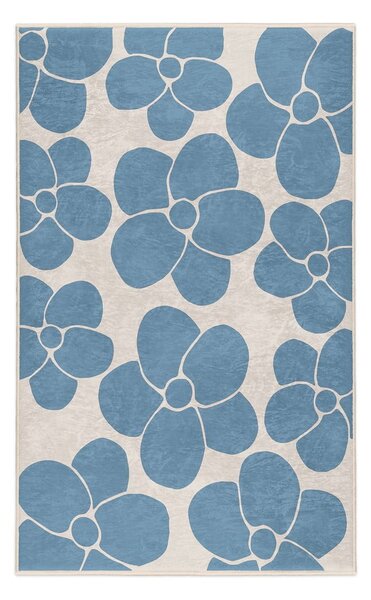 Kék mosható szőnyeg 60x100 cm Blue Meadow – Mila Home
