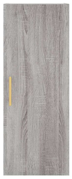 Sonoma Szürke Magasszekrény - 180 cm