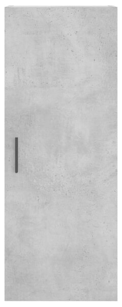 Modern Magas Szekrény - Betonszürke - 34,5x34x180 cm