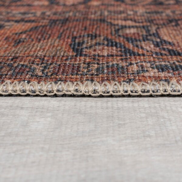 Borvörös mosható szőnyeg 152x230 cm Nico Global – Flair Rugs