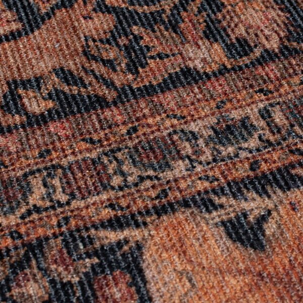 Borvörös mosható futószőnyeg 60x230 cm Nico Global – Flair Rugs