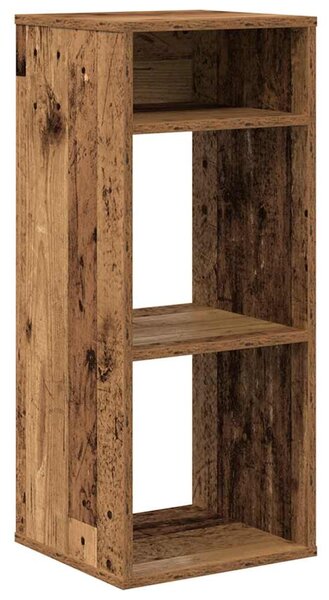 Könyvszekrény antik fa 34x31x80 cm szerelt fa