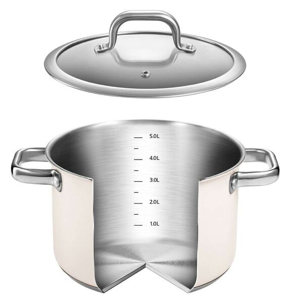 Tescoma DELIGHT Fazék fedővel ø 24 cm, 6.0 l