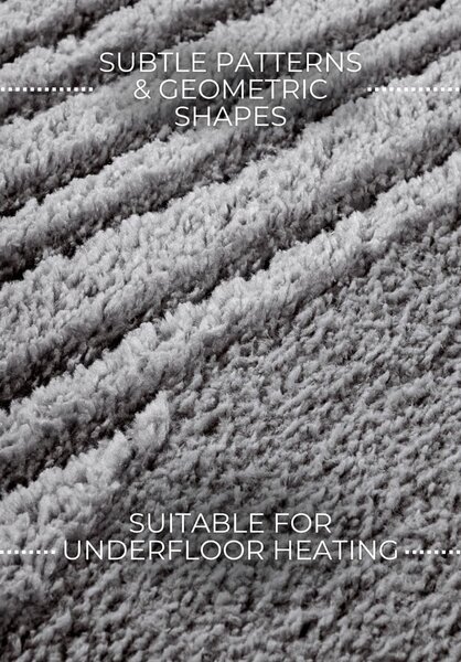 Szürke szőnyeg 160x235 cm Bartoux Light Grey – Elle Decoration